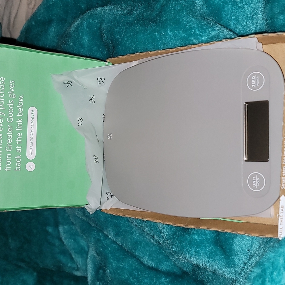 Greater goods kitchen scale